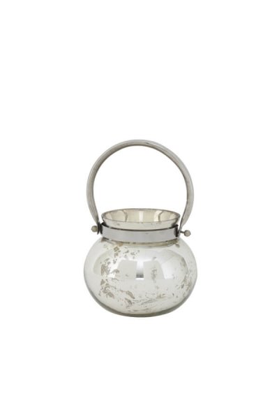 Lampion IBIZA antic silver - mały | dodatki |