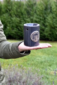 Podgrzewacz BRIDGEWATER CANDLE do świec i wosków - szary | dodatki |