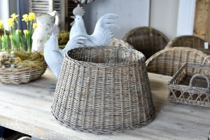 Abażur rattanowy średnica 47cm | lampy-zyrandole-abazury |