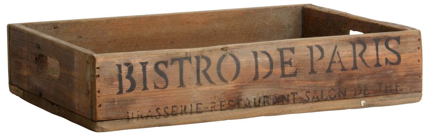 Taca drewniana Bistro de Paris od Ib Laursena | misy-patery-tace |