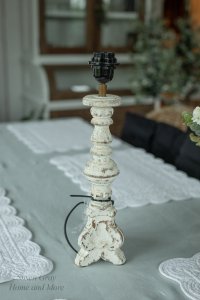 Rustykalna podstawa do lampy | lampy-zyrandole-abazury |