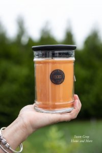 Świeca zapachowa Orange Vanilla 524g | dodatki |