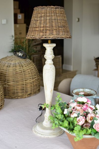 Podstawa do lampy - drewniana H 60cm | lampy-zyrandole-abazury |