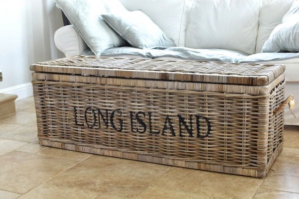 Kosz rattanowy LONG ISLAND | koszyki-kosze-wianki |